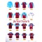 West Ham United FC Retro Art Shirts T-Shirt West Ham United FC Retro Art Shirts T-Shirt
